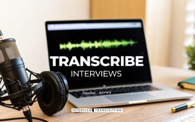 How to Transcribe Interviews for Flawless Accuracy