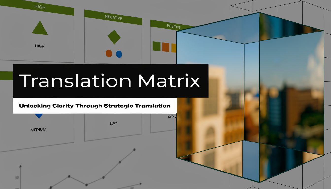 Mastering the Matrix for Translation in 2026 - Zilo