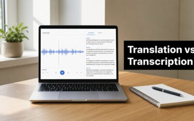 Translation vs Transcription: Your 2026 Guide