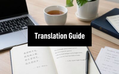 Translation Services Chinese to English: A Buyer’s Guide