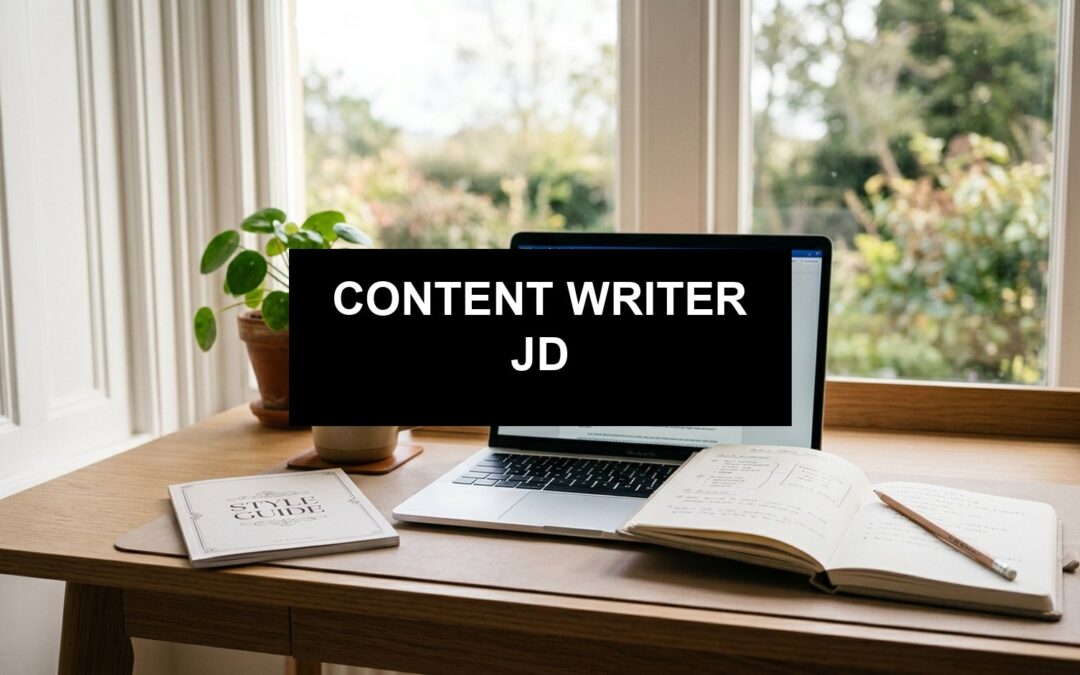 Content Writer Job Description
